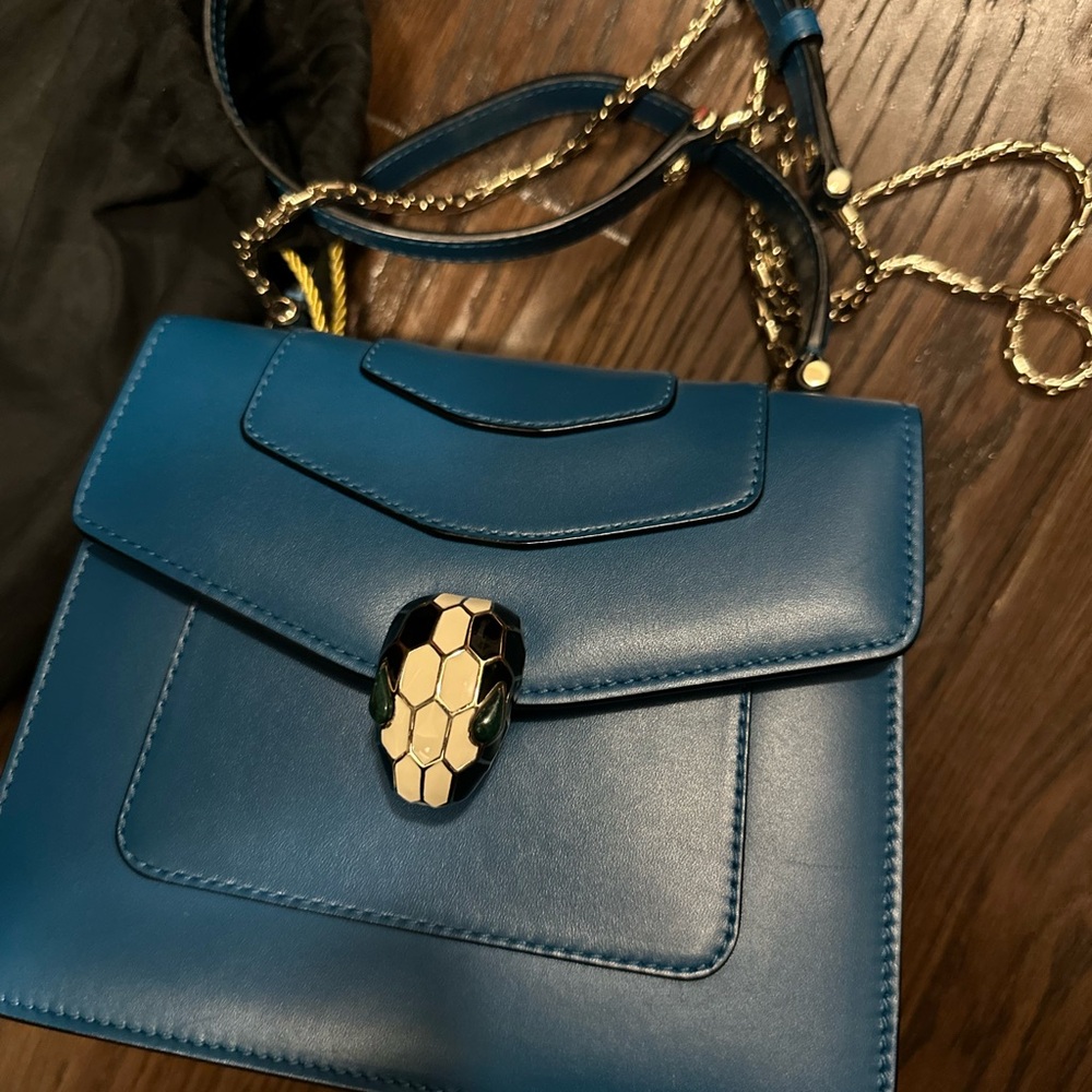 Bulgari Serpenti forever small top handle bag - Picture 1 of 3